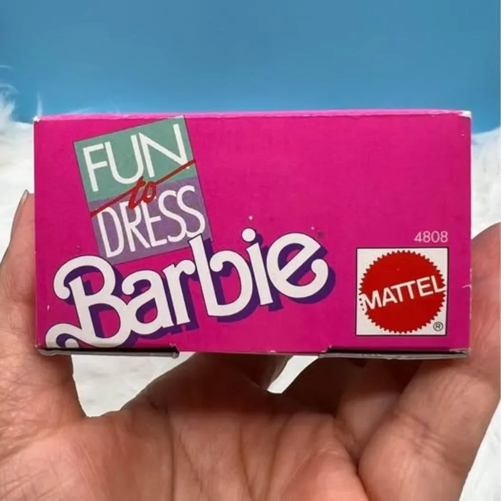 1989 Mattel Fun To Dress Barbie
